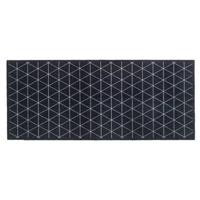 MD Entree - Design mat - Universal - Triangle Silver - 67 x 150 cm