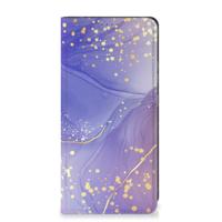 Bookcase voor Samsung Galaxy Xcover 7 Watercolor Paars