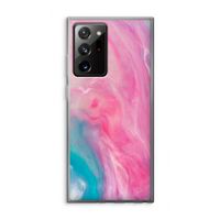 Roze explosie: Samsung Galaxy Note 20 Ultra / Note 20 Ultra 5G Transparant Hoesje