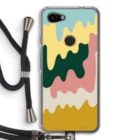 Baar B: Pixel 3a Transparant Hoesje met koord
