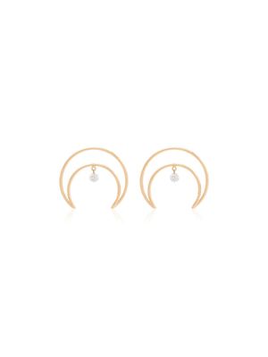 Persée boucles d'oreilles en or jaune 18ct