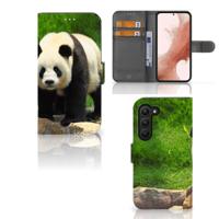 Samsung Galaxy S23 | Telefoonhoesje | Met pasjeshouder | Panda