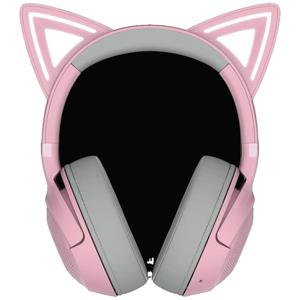 RAZER Kraken Kitty BT V2 Over Ear koptelefoon Gamen Bluetooth Stereo Kwarts, Pink