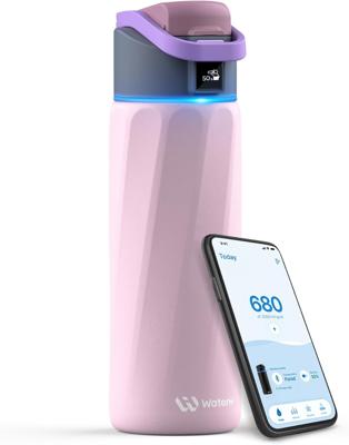 WaterH Boost Smart Water Bottle 710ml Pink