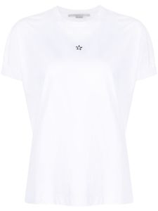 Stella McCartney t-shirt à broderies - Blanc