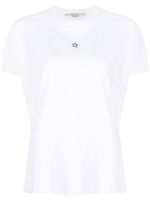 Stella McCartney t-shirt à broderies - Blanc