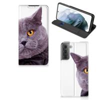 Samsung Galaxy S21 FE | Hoesje maken | Kat