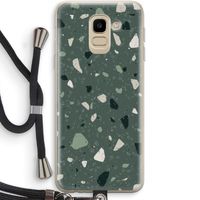 Terrazzo N°19: Samsung Galaxy J6 (2018) Transparant Hoesje met koord