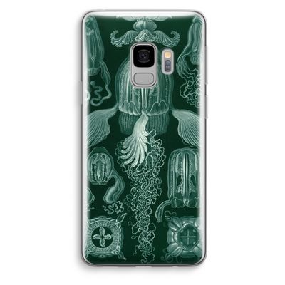 Haeckel Cubomedusae: Samsung Galaxy S9 Transparant Hoesje