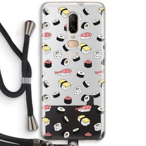 Sushi time: OnePlus 6 Transparant Hoesje met koord