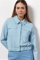 Studio Anneloes Geertje Stripe Jacket 12902 Jackets 1160 Off White/midblue Studio Anneloes Geertje Stripe Jacket 12902 Jackets 1160 Off White/midblue