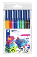 Viltstift Staedtler 326 10stuks assorti