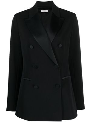 Antonelli blazer en maille à boutonnière croisée - Noir