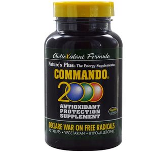 Commando 2000 Antioxidant Protection (90 Tablets) - Nature&apos;s Plus