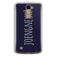 Joengneuh!: LG K10 (2016) Transparant Hoesje