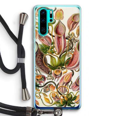 Haeckel Nepenthaceae: Huawei P30 Pro Transparant Hoesje met koord