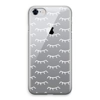 Wimpers: iPhone 8 Transparant Hoesje