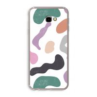Memphis Shapes: Samsung Galaxy J4 Plus Transparant Hoesje