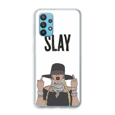 Slay All Day: Samsung Galaxy A32 4G Transparant Hoesje