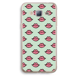 Lipjes: Samsung Galaxy J3 (2016) Transparant Hoesje