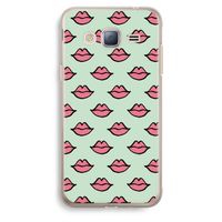 Lipjes: Samsung Galaxy J3 (2016) Transparant Hoesje