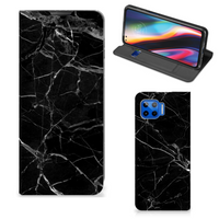 Motorola Moto G 5G Plus Standcase Marmer Zwart - Origineel Cadeau Vader - thumbnail