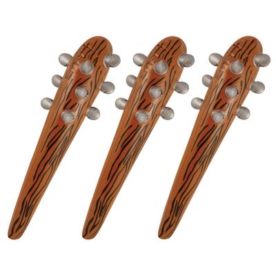 Opblaasbare knots/knuppel 60 cm - 3x stuks - Holbewoner/caveman - Carnaval/Halloween verkleed artike Opblaasbare knots/knuppel 60 cm - 3x stuks - Holbewoner/caveman - Carnaval/Halloween verkleed artike