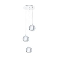 Eglo Led Hanglamp Conessa Vide 3-lichts grijs 95913