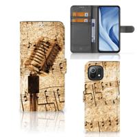 Xiaomi 11 Lite 5G NE | Mi 11 Lite | Telefoonhoesje met foto | Bladmuziek