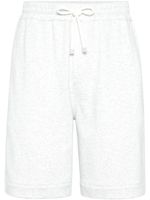 Brunello Cucinelli short de sport à lien de resserrage - Gris