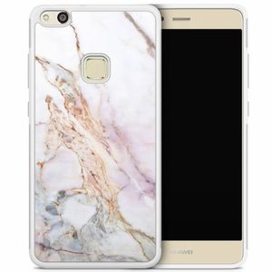 Huawei P10 Lite hoesje - Parelmoer marmer