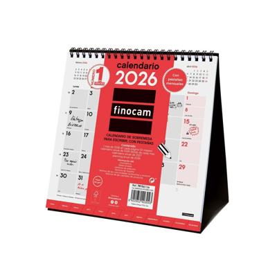 Tafelkalender Finocam Papier 19 x 19 cm