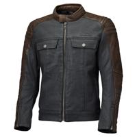 HELD Jester 2, Textiel motorjas heren, Zwart-Bruin