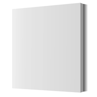 SIDE vierkant - Instucbaar frameloos ventiel - Ø100mm - TOEVOER & AFVOER