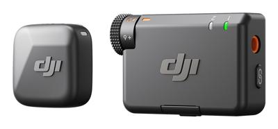 DJI Mic Mini Opgezette camera-ontvanger Zwart