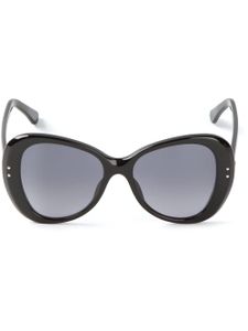 Cutler & Gross lunettes de soleil à monture papillon - Noir