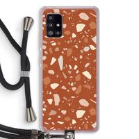 Terrazzo N°22: Samsung Galaxy A51 5G Transparant Hoesje met koord