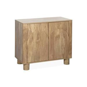 sweeek - Exotisch dressoir 2 deuren 80 cm