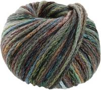 Lana Grossa Cool Merino Big Color 412 Grijs/Geel/Olijf/Turquoise/Groen/Donkergroen/Oker - thumbnail