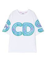 Gcds Kids t-shirt à logo imprimé - Blanc