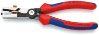 Knipex StriX® striptangen met kabelschaar | Meer-componentengrepen | Zwart geatramenteerd - 13 62 180