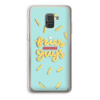 Always fries: Samsung Galaxy A8 (2018) Transparant Hoesje