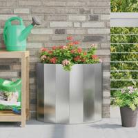 Plantenbak Zilver 60 x 30 x 50 cm Gegalvaniseerd staal