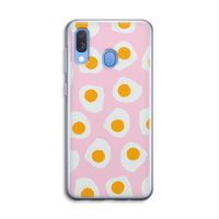 Dancing eggs: Samsung Galaxy A40 Transparant Hoesje