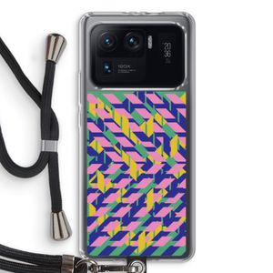 Skew Blush 1: Xiaomi Mi 11 Ultra Transparant Hoesje met koord
