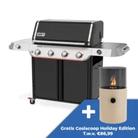 Weber Genesis E-435W Gasbarbecue Gas BBQ E435W Barbecue Zwart