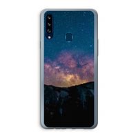 Travel to space: Samsung Galaxy A20s Transparant Hoesje