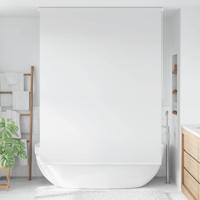 VidaXL Rolgordijn voor douche 160x240 cm wit