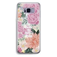Kindness matters: Samsung Galaxy S8 Plus Transparant Hoesje