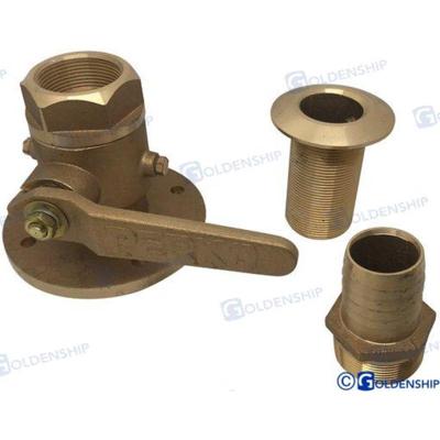 Pasacascos con válvula GS30040 - PASACASCOS CON VALVULA 1""